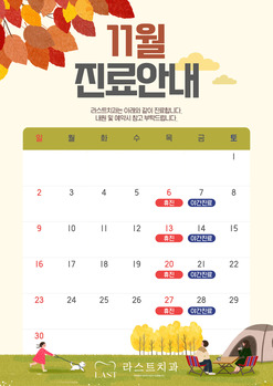 11월 진료안내