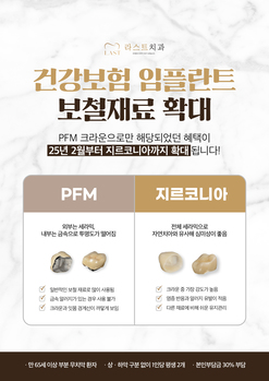 건강보험 임플란트 보철재료 확대